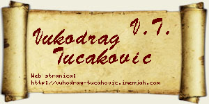 Vukodrag Tucaković vizit kartica